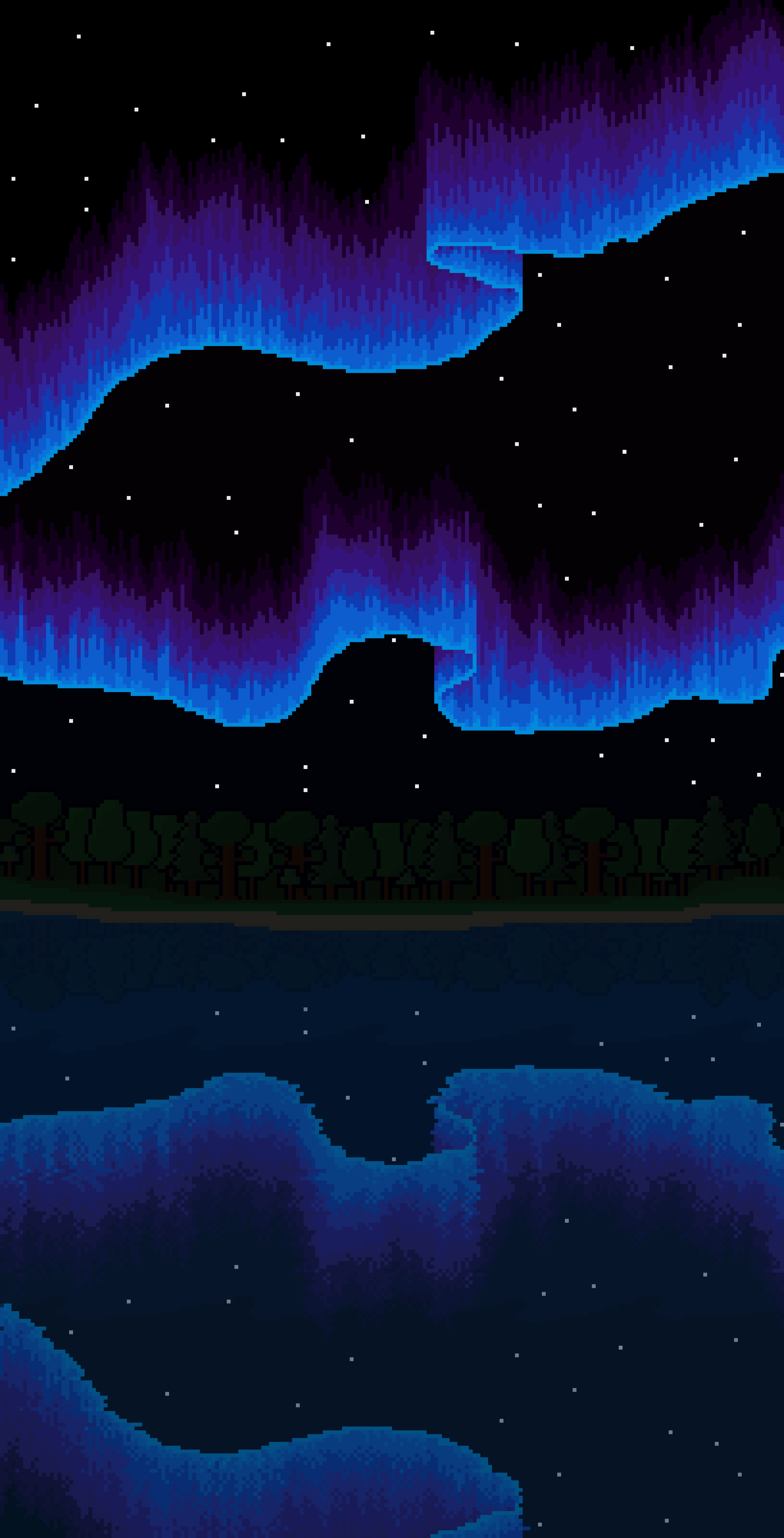 Pixelate Legacy Aurora vertical